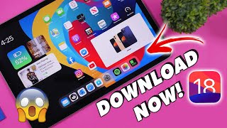 How to Download iPadOS 18 on Any iPad  Update iPadOS 17 to 18 [upl. by Noryk]