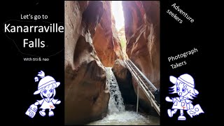 Kanarraville Falls Utah Slot Canyon Waterfalls Hidden Gem in Utah Hiking kanarraville waterfall [upl. by Loseff]