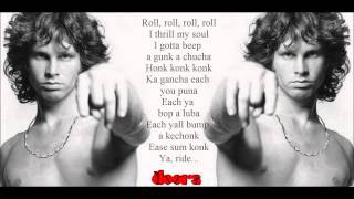 The Doors Roadhouse Blues Lyrics HD [upl. by Kal]