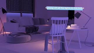 Goodnight Scene  Smart Home automation [upl. by Thecla849]