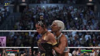 WWE 2K24 DLC 4 JADE CARGILL vs BIANCA BELAIR [upl. by Affrica]