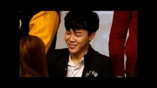 140307 BTS fansign JIMIN eyecontact 2 fancam [upl. by Aroc]