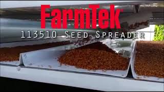 FarmTek Seed Spreader SKU 113510 [upl. by Fermin176]