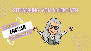 English Grammar Steigerung der Adjectives [upl. by Esinehc]