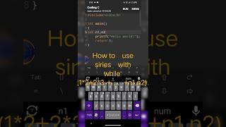 mobile program python code htmlcoding php How to use siries with while 1223n 2024 [upl. by Annaeel]