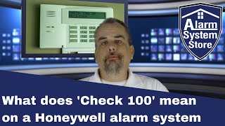 What does Check 100 mean on a Honeywell alarm system [upl. by Enorahs]