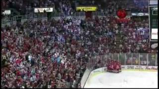 Darren Helm OT Winning Goal vs ChicagoMay272009 [upl. by Anahsat475]