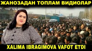 Жанозадан топлам видиолар ХАЛИМА ИБРАГИМОВА ВАФОТ ЭТДИ 07122024 [upl. by Nikki442]