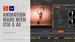 Tutorial  Cartoon Animator amp After Effects  A Great Combination [upl. by Zobias]