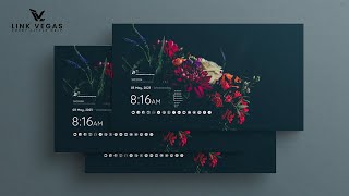 My Favorite Desktop  Elegant Aesthetic Look 2023  Windows 11 Customization  Rainmeter [upl. by Nash]