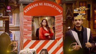 Bigg Boss 17 NEW PROMO Munawar Ayesha Ko Milla Barbadi Ka RESOLUTION Naya Saal Ka Hua Swagat [upl. by Poppy]