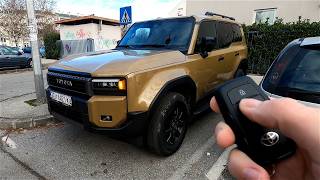 2025 Toyota LAND CRUISER J250 28l 204 Hp 4WD POV relaxed city drive [upl. by Ettelegna]