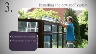 Replacement Conservatory Roofs with Pilkington Activ Blue Glass [upl. by Inatsed]