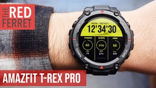 Amazfit TRex Pro Review after 1 Month [upl. by Gonroff239]