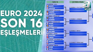 EURO 2024te A Milli Takımımızın Son 16 Tur Maçı Ne Zaman Turu Geçerse Rakibimiz Kim  A Spor [upl. by Yaresed130]