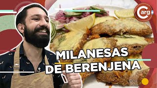 RECETA DE MILANESAS DE BERENJENA [upl. by Keelia]