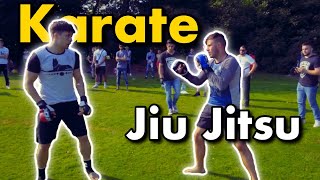 Jiu Jitsu Fighter VS Karate Fighter [upl. by Belac408]