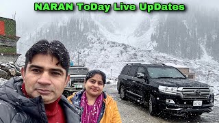 NARAN Live Snow fall UpDate today [upl. by Bullard]