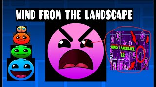 New Lobotomy Wind from the Landscape 💨🏞️  Geometry Dash 22 [upl. by Jacquelynn]