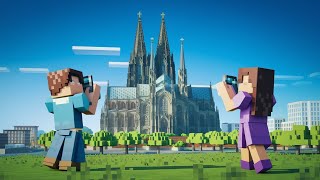 Minecraft Kölner Dom  Offizielles Musikvideo [upl. by Feledy]