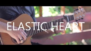 Elastic Heart  Sia fingerstyle guitar cover by Peter Gergely WITH TABS [upl. by Orland208]