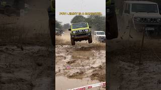 POV  JIMNY IS A GANGSTER adventure offroad shortvideo trending india car jimny [upl. by Leis]