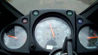 Kawasaki Ninja 250R  0100 kmh Speed [upl. by Saraiya]