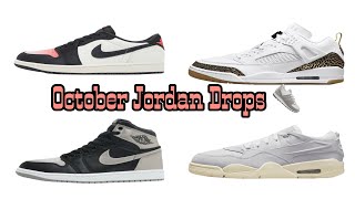 Jordan October 2024 Sneaker Drops Pt 1 Trash Fire Or Mid [upl. by Ydnew716]