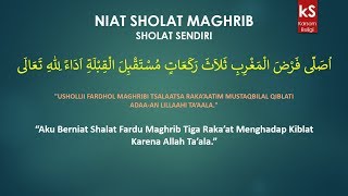 Niat Sholat Maghrib [upl. by Negaem]