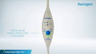 Aerogen Setup Guide Adult Nasal High Flow [upl. by Tarrant]