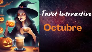 Lectura de Octubre  TAROT INTERACTIVO [upl. by Clarey]