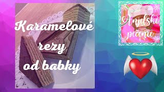 Karamelové rezy od babky [upl. by Eerrahs]