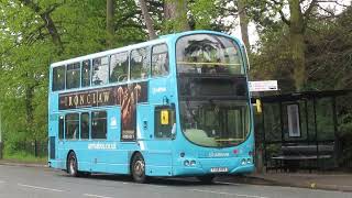 VDL DB250 Wright Gemini YJ56KFD Arriva Midlands 4772  Sounding Rather Hellfire [upl. by Yrreb]