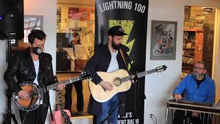 Ruston Kelly performing quotMockingbirdquot live on Lightning 100 [upl. by Meerak]