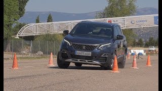 Peugeot 5008 2017  Maniobra de esquiva moose test y eslalon  km77com [upl. by Brenner]