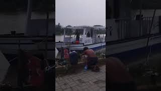 CATAMARAN BERTENGGER ANGLER DI MUARAGEMBONG BEKASI [upl. by Brittni]