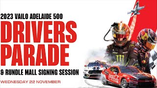 🔴 Live V8 Supercars Drivers Parade  2023 Vailo Adelaide 500 🇦🇺 [upl. by Aro]