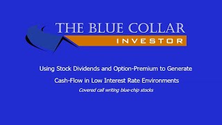 Using Stock Dividends amp Option Premium To Generate CashFlow [upl. by Kayley]