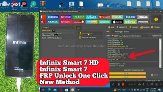 Infinix Smart 7 hd frp bypass with Unlock tool  Infinix Smart 7 frp Bypass  X6516 frp bypass [upl. by Llen]