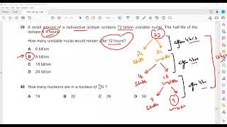 Atomic Physics MCQs Cambridge IGCSE O level Physics 0625 0972 5054 Lesson 76 Part c [upl. by Assilim]