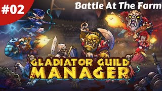 New Gladiators Unlocked amp Farm Arena Contest  Gladiator Guild Manager  02  Gameplay [upl. by Gershon]