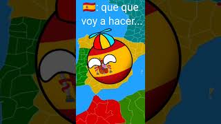 Día de La Hispanidad en Countryballs 12 de Octubre countryballs humor shorts viral [upl. by Chapland]