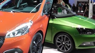 2017 Peugeot 208 vs 2017 Skoda Fabia [upl. by Doll]