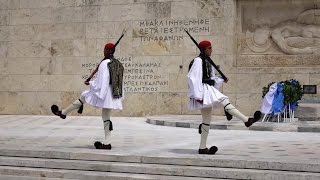 Athens Presidential Guard  Evzones [upl. by Ahcsas]