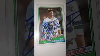 BRIAN BOSWORTH AUTOGRAPH CARD actionhero [upl. by Airenahs]