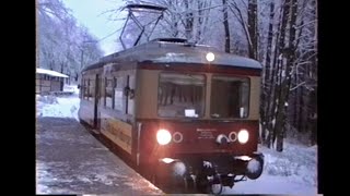 100 Jahre Oberweißbacher Bergbahn  Damals vor 25 Jahren im Januar 1998 [upl. by Hildick748]