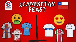 Las camisetas mas FEAS y hermosas del futbol chileno 2023 🇨🇱⚽ ¿Hay camisetas hermosas🤔 [upl. by Mori981]