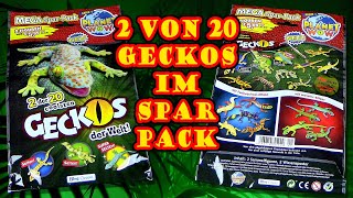 2 von 20 Geckos Mega Spar Pack Serie 1  Neu  Unpacking  Planet WOW  Blue Ocean [upl. by Otte539]