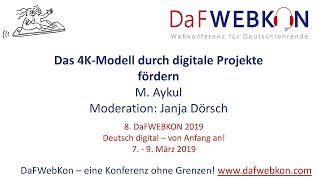 Freitag Das 4KModell durch digitale Projekte fördern [upl. by Cello]