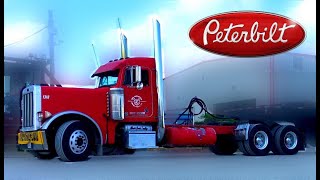 Peterbilt 8” straight pipe jake brake [upl. by Idnib]